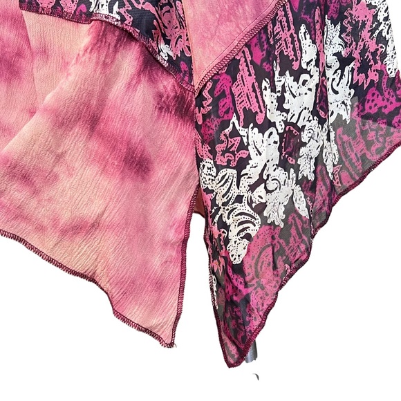 Sterling Styles Women’s Animal Tribal Print Tunic Button Front Top 1X - Picture 10 of 16